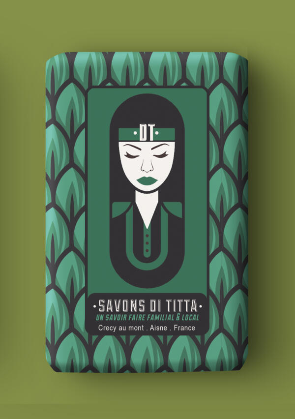 Savon Mockup chevrefeuille